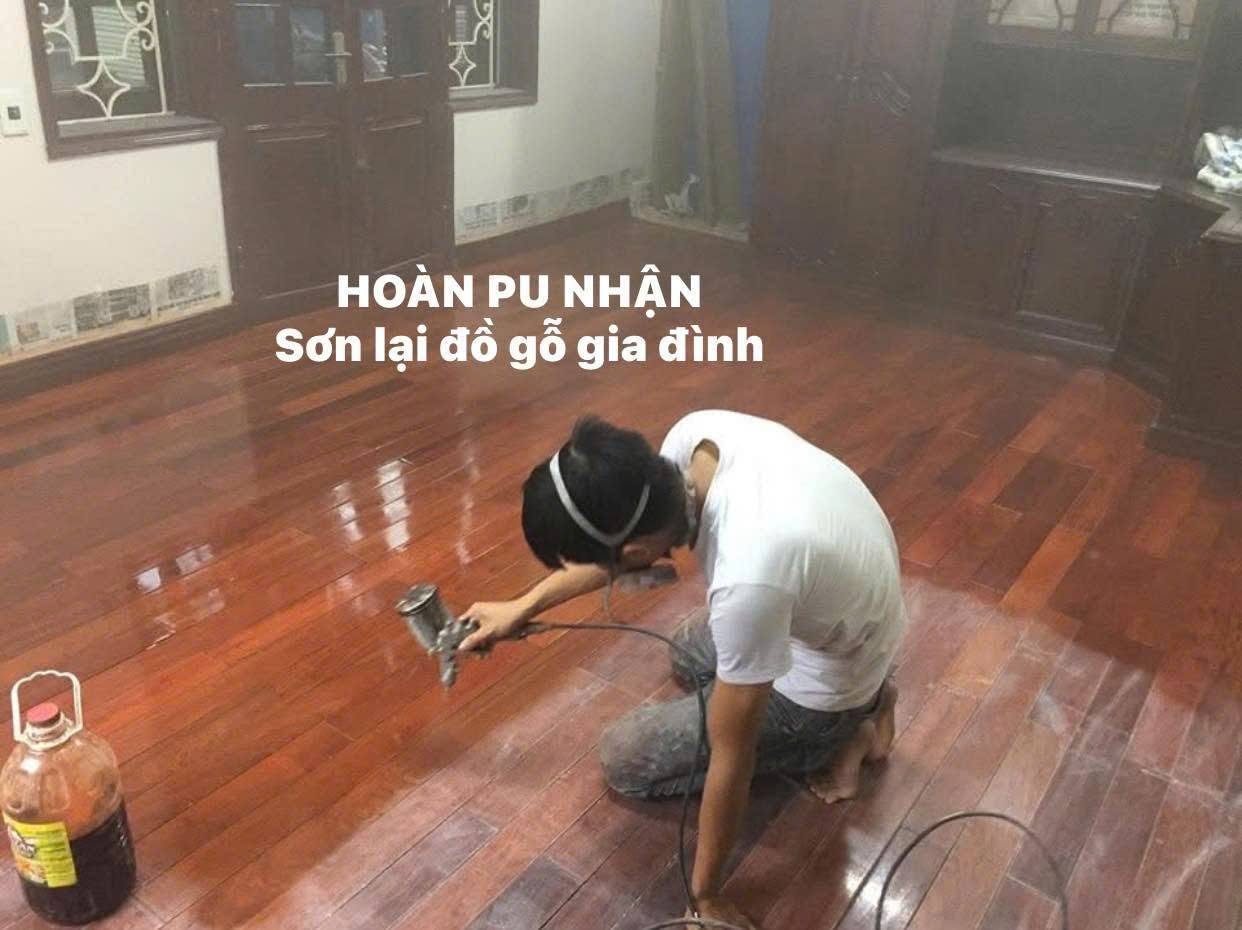 Sơn Lại Đồ Gỗ Cũ – Quy Trình Xử Lý Và Sơn PU Đồ Gỗ